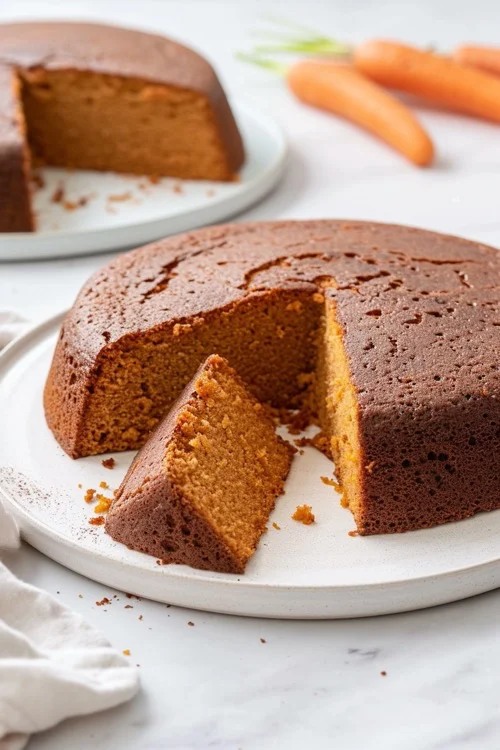 Tarta de zanahoria ¡sin azúcar!