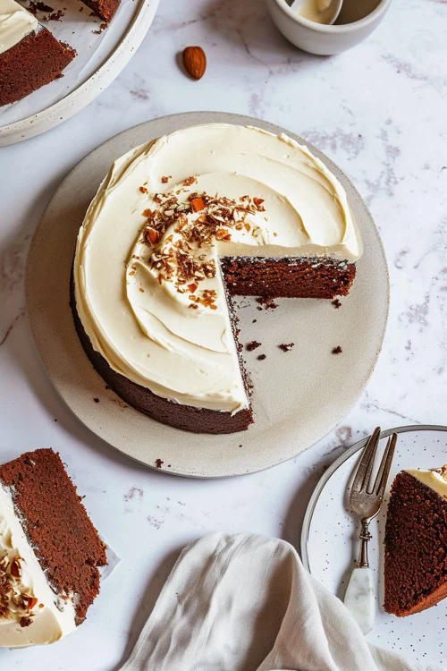 Tarta de zanahoria sin gluten